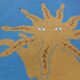 Painting Camille Cabanes - Lion - Sun - Snakes