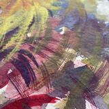 Tableau «fleurs multicolores » atelier jean-francois devaliere