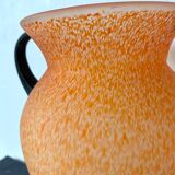 Vintage glass paste vase