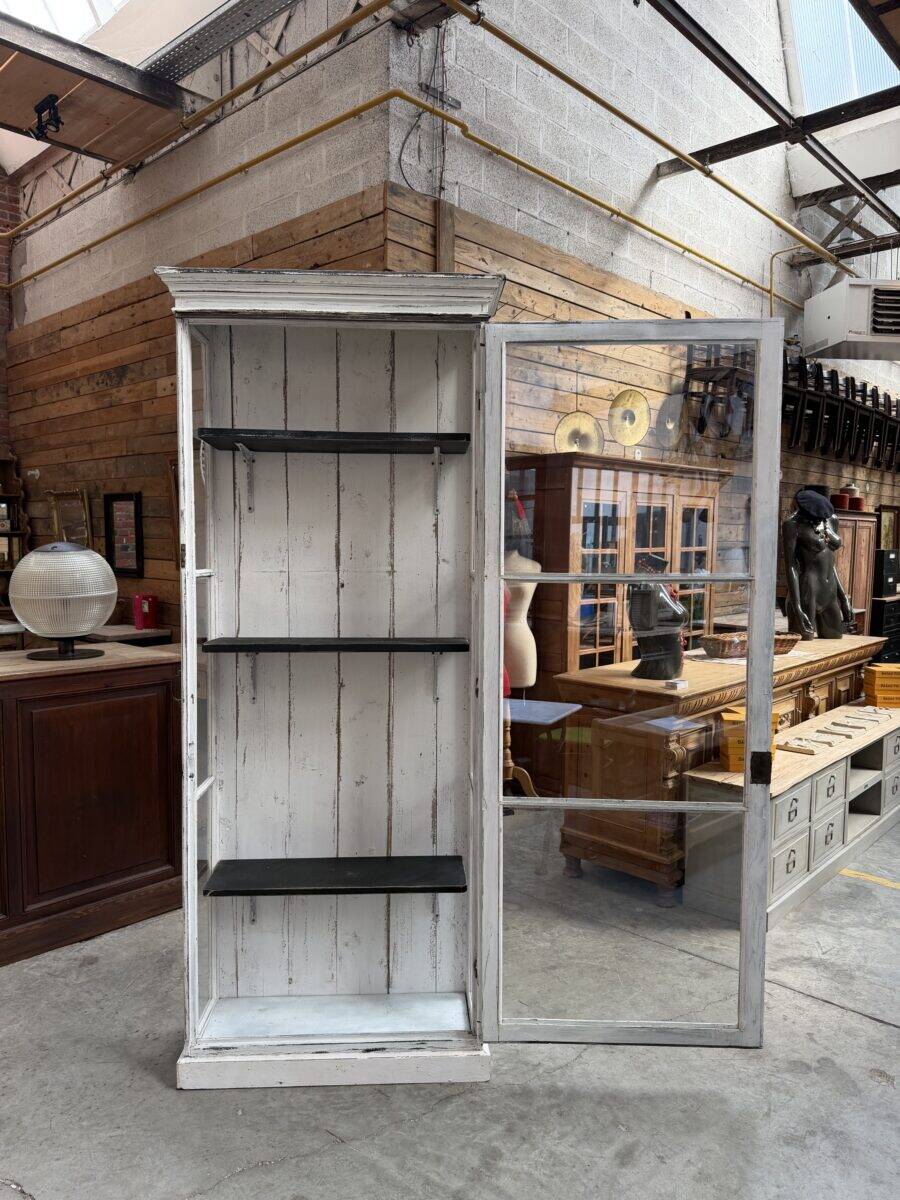 Vitrine patinée XIXème