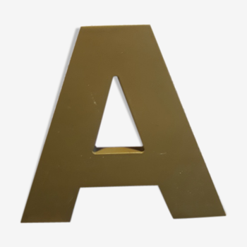 Lettre d’enseigne "A"