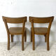 Paire de chaises d'enfant baumann 50's