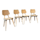 Série de 4 chaises bistrot