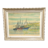 Old painting Marine