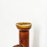 Vase, cruche Saint Uze en faïence "terre d'acier"