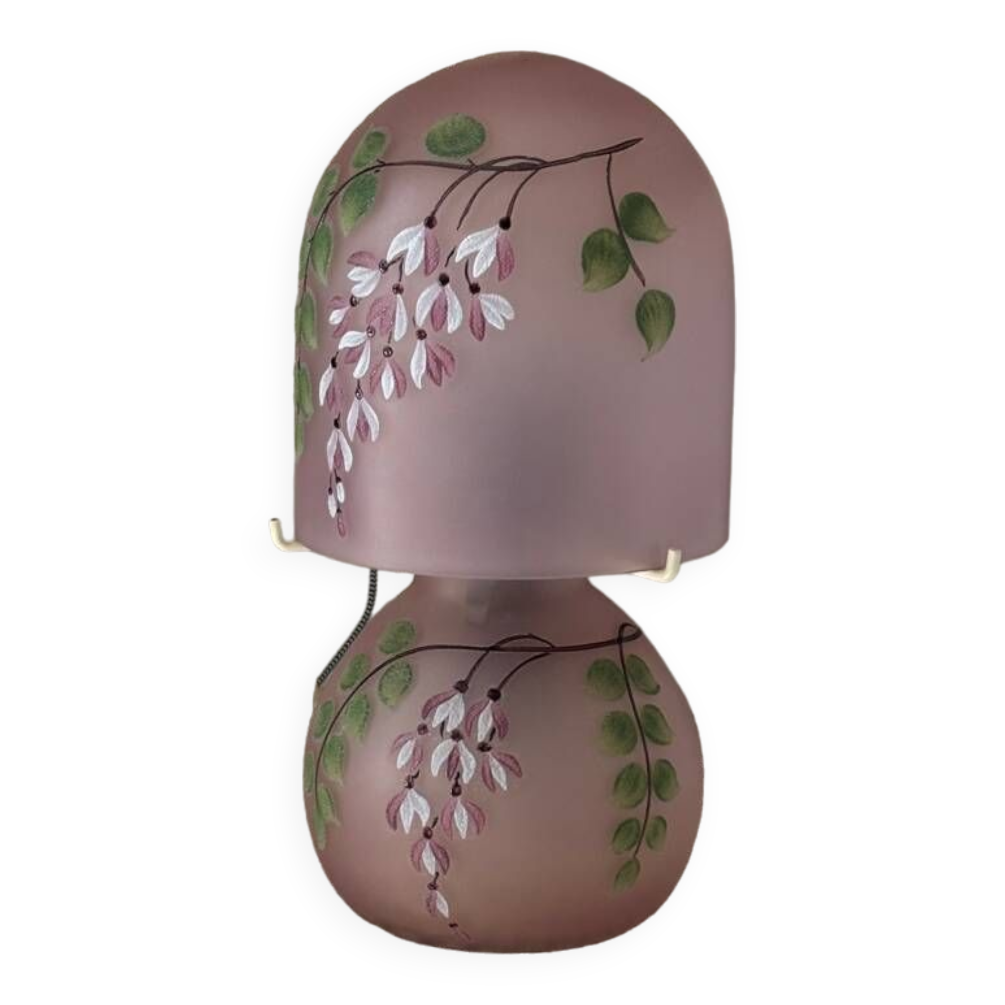 Vintage glass lamp