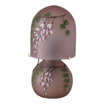 Vintage glass lamp