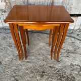 Set of 3 Vintage Louis XV Style Nesting Tables #D819