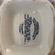 Old tea service the brook myott white ceramic blue decor england