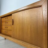 1960s Vintage Minimalistic Teak Sideboard by Bartels