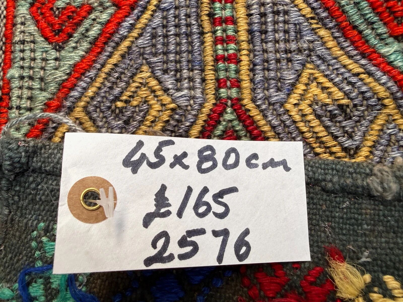 Vintage Turkish mini kilim 45x80 cm wool small kelim runner, shabby chic 2576