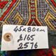 Vintage Turkish mini kilim 45x80 cm wool small kelim runner, shabby chic 2576