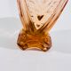Pink glass vase