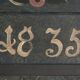 Antique painted pine wardrobe – Austro-Hungarian Empire, Year 1835