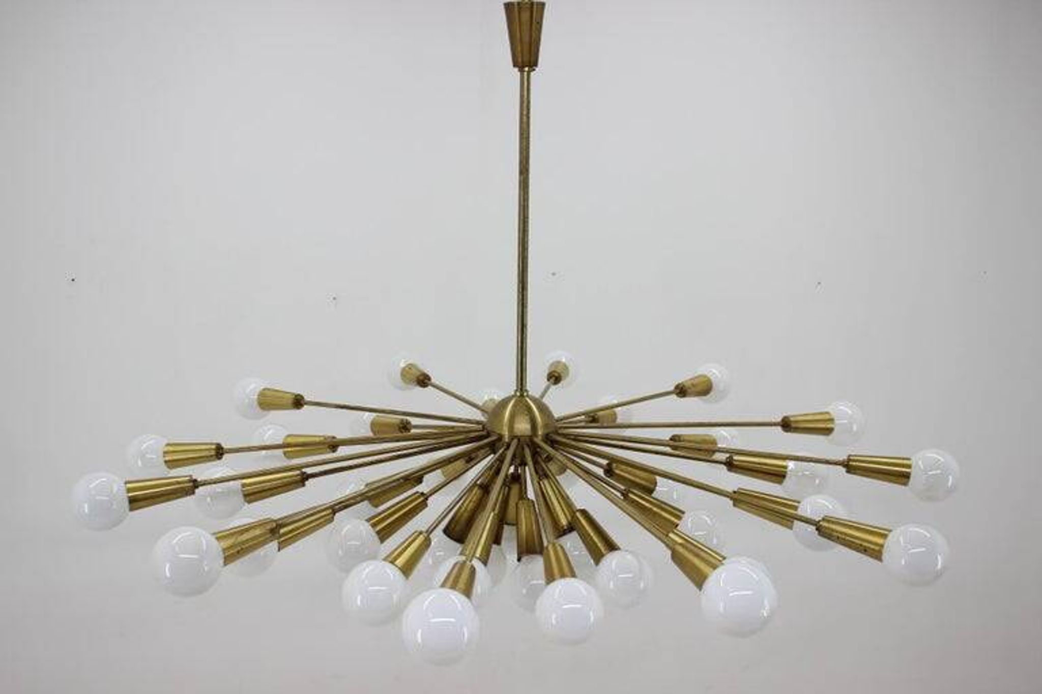 Rare Mid Century Chandelier Sputnik, Atomic, 1960s