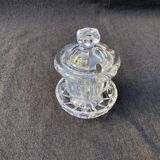 Vintage Baccarat Crystal Mustard/Jam/Honey Jar, Harcourt Missouri Model