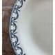 Deep dish / salad bowl Terre de Fer. Salins model Garlands