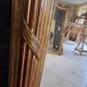 Antique 19th century mirror 184 x 108