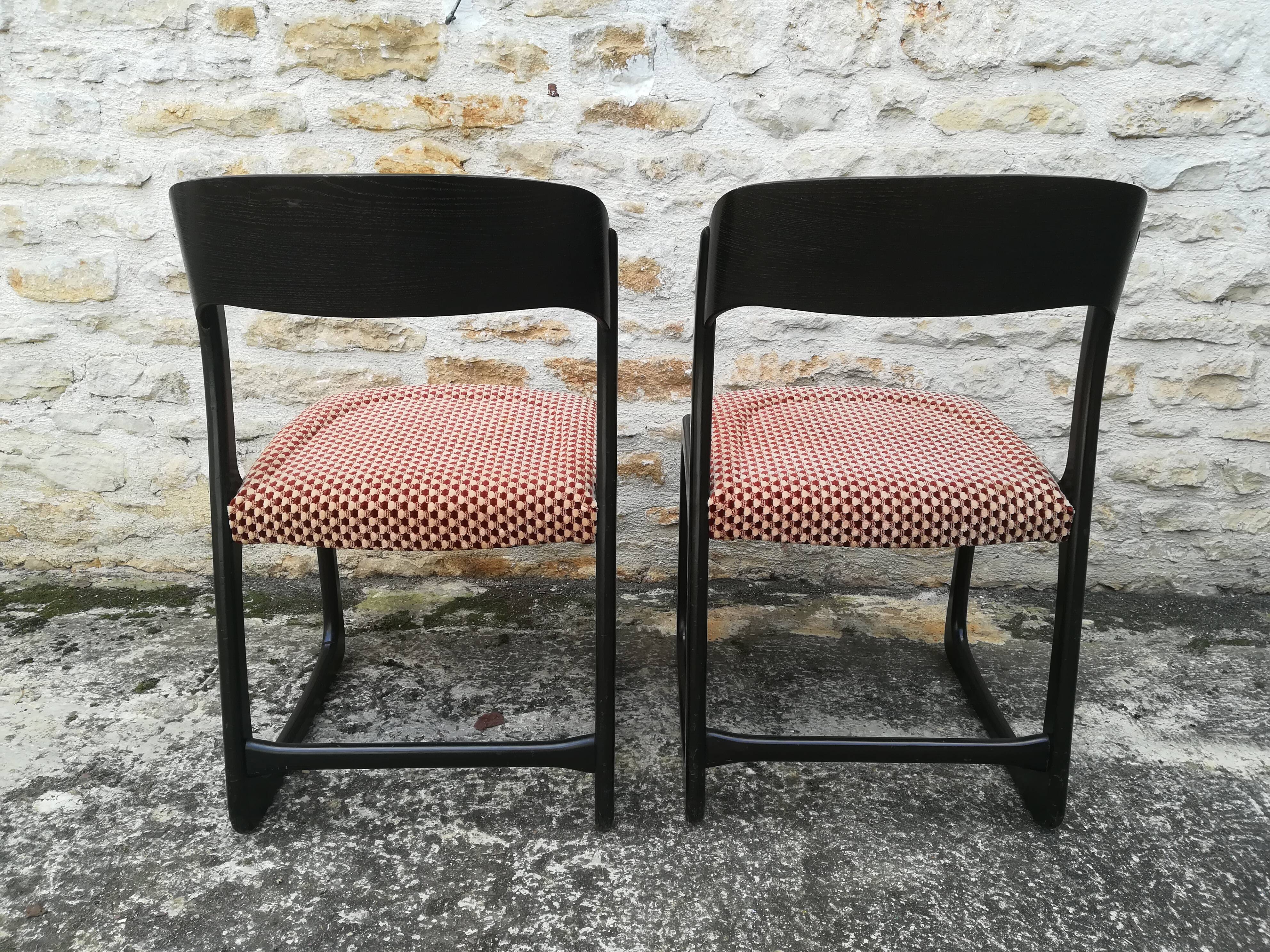 Baumann sleigh chairs