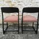 Baumann sleigh chairs