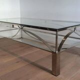 Chrome coffee table