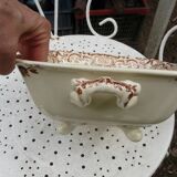saladier - coupe à fruit et plat Longchamp terre de fer modèle Régent
