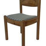 Vintage set of four Pinewood dining chairs Denmark