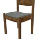 Vintage set of four Pinewood dining chairs Denmark