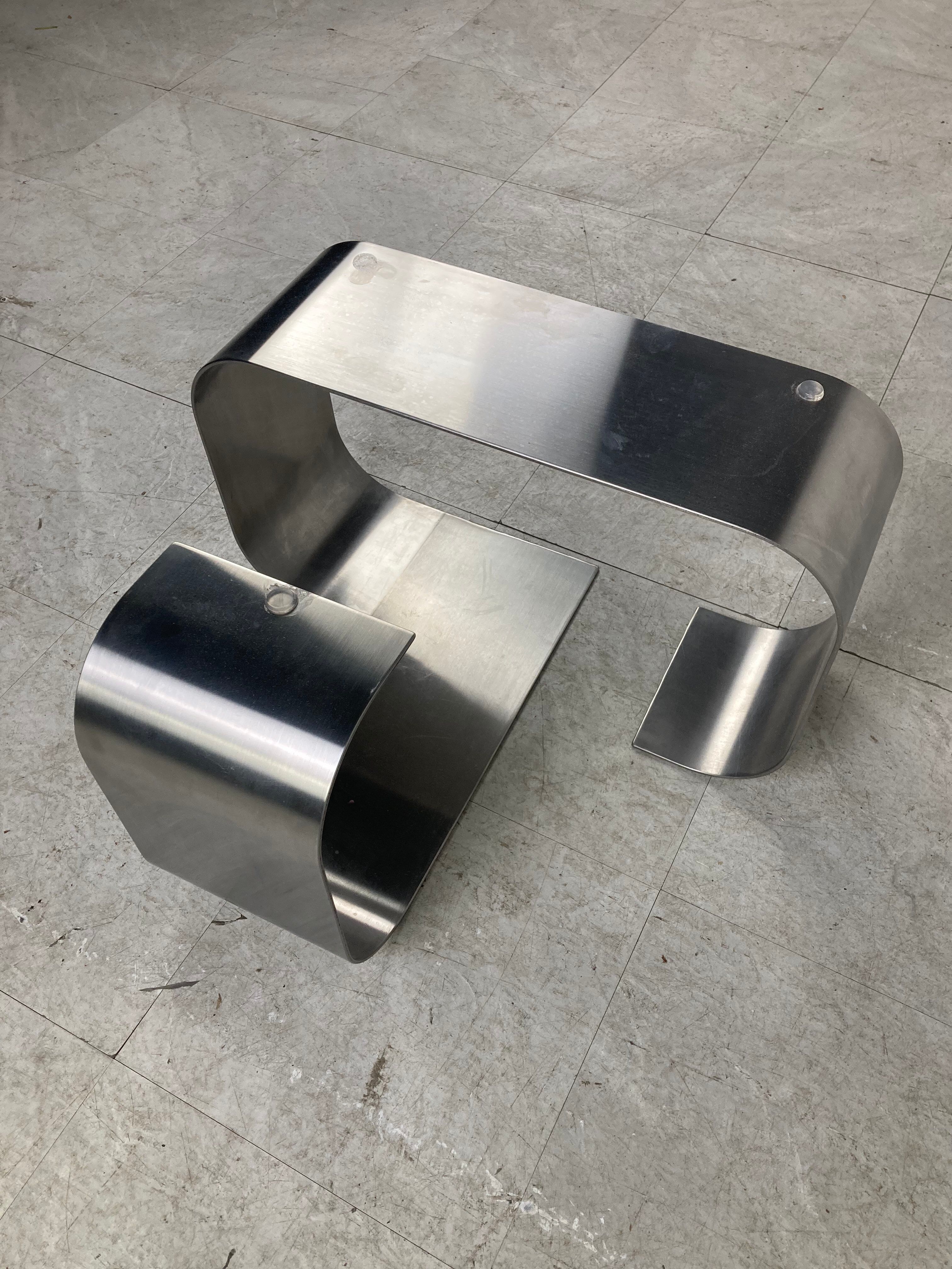 Francois Monnet coffee table, 1970s