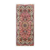 Tapis persan tabriz en laine et soie fait sur soie 70 raj