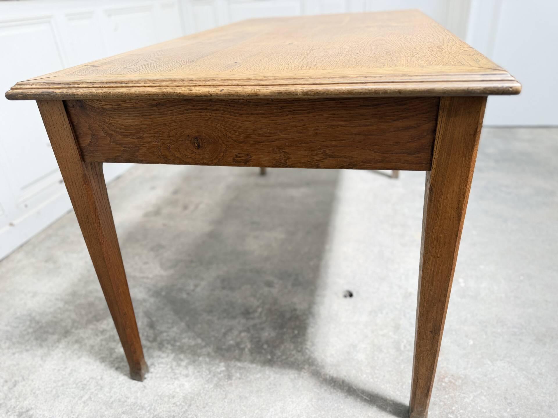 Old small farmhouse table from the 1930s.