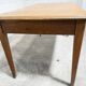 Old small farmhouse table from the 1930s.