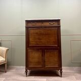 Secrétaire En Acajou D’époque Louis XVI XVIII Eme Siècle