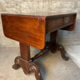 Writing table A Regency Irish carved mahogany writing table circa 1800