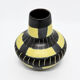 1970s op art ceramic vase Fohr Keramik, Germany
