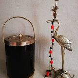 Brass Feng Shui Candle holder with turtle crane