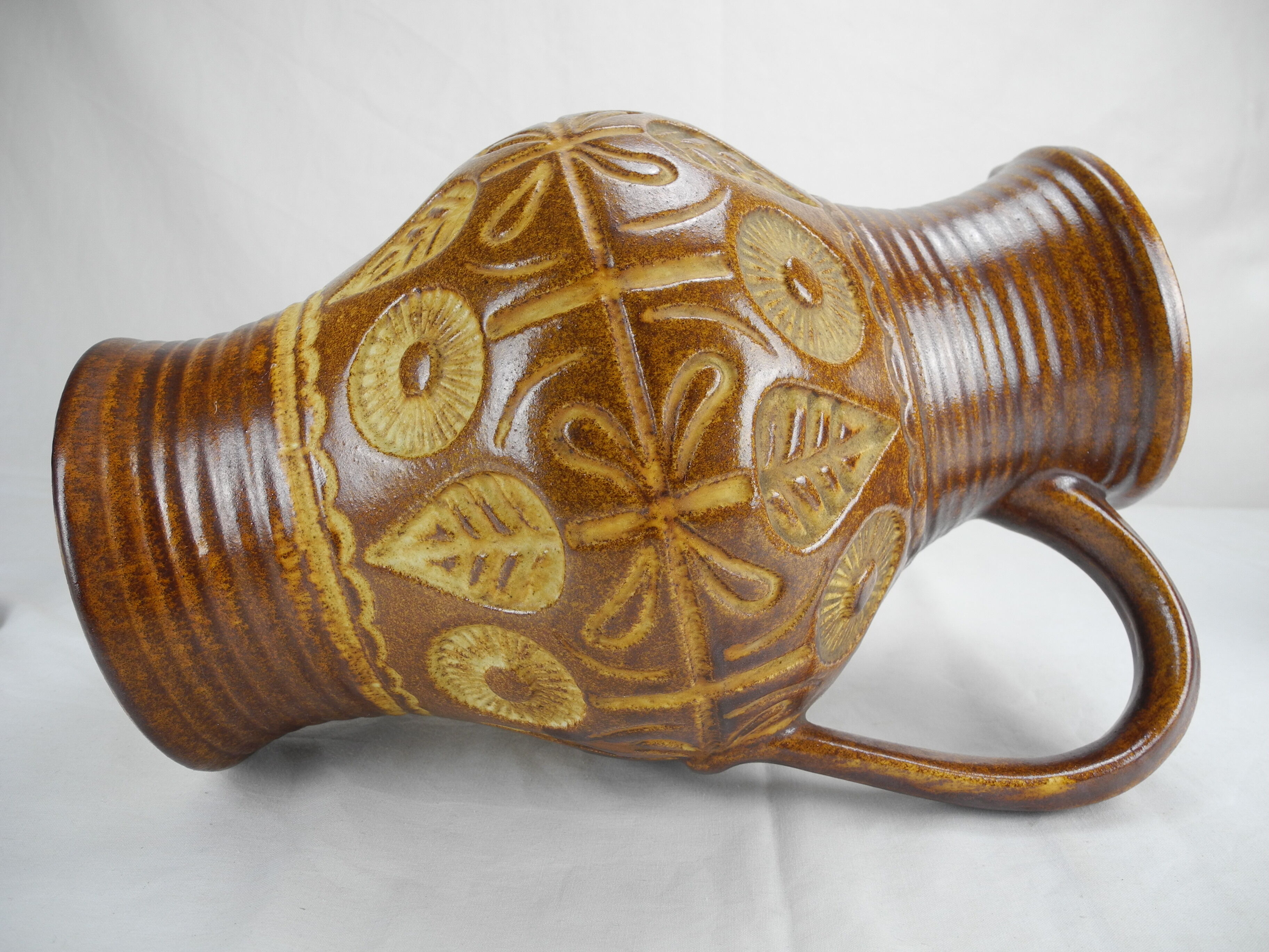 Vase uebelacker keramik 1852/30 vintage decor