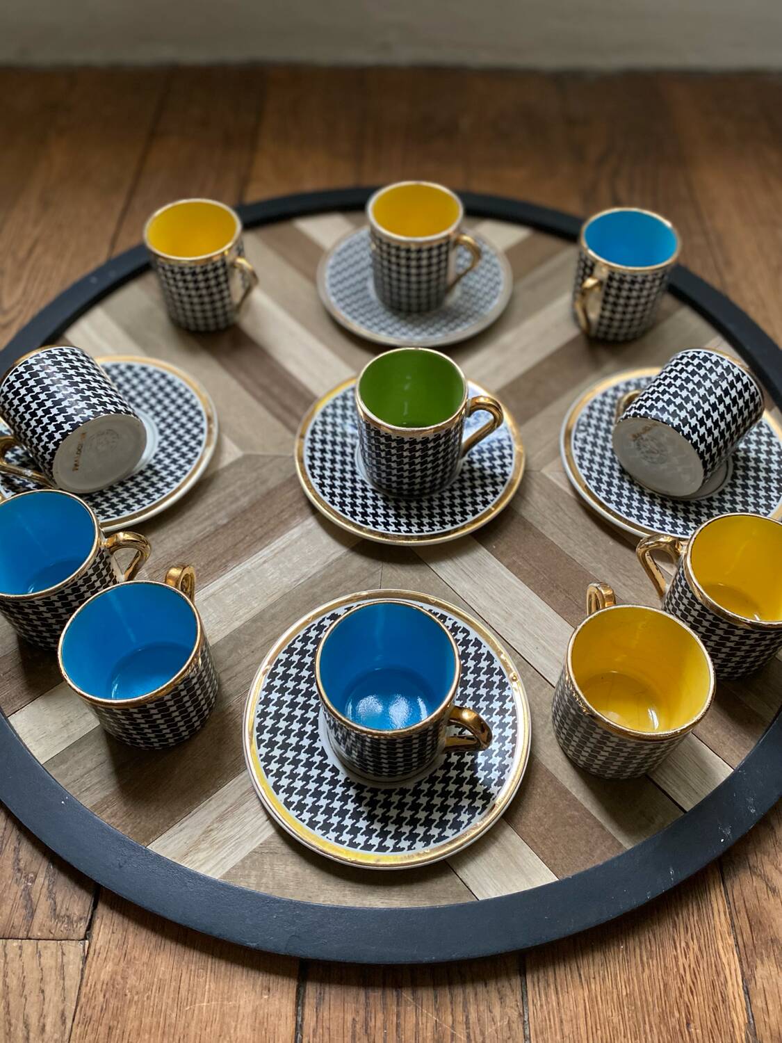 Vintage Pralignan coffee set