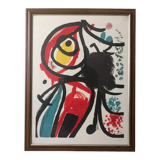 lithograph of execution of Miro, 25/150 copies, FIAC 1995