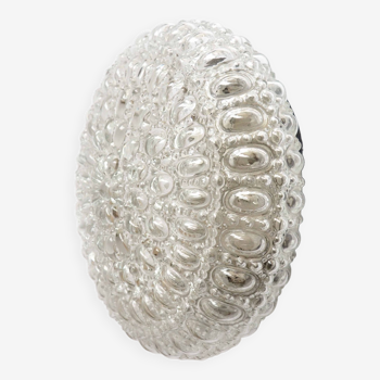 Large bubble glass wall light