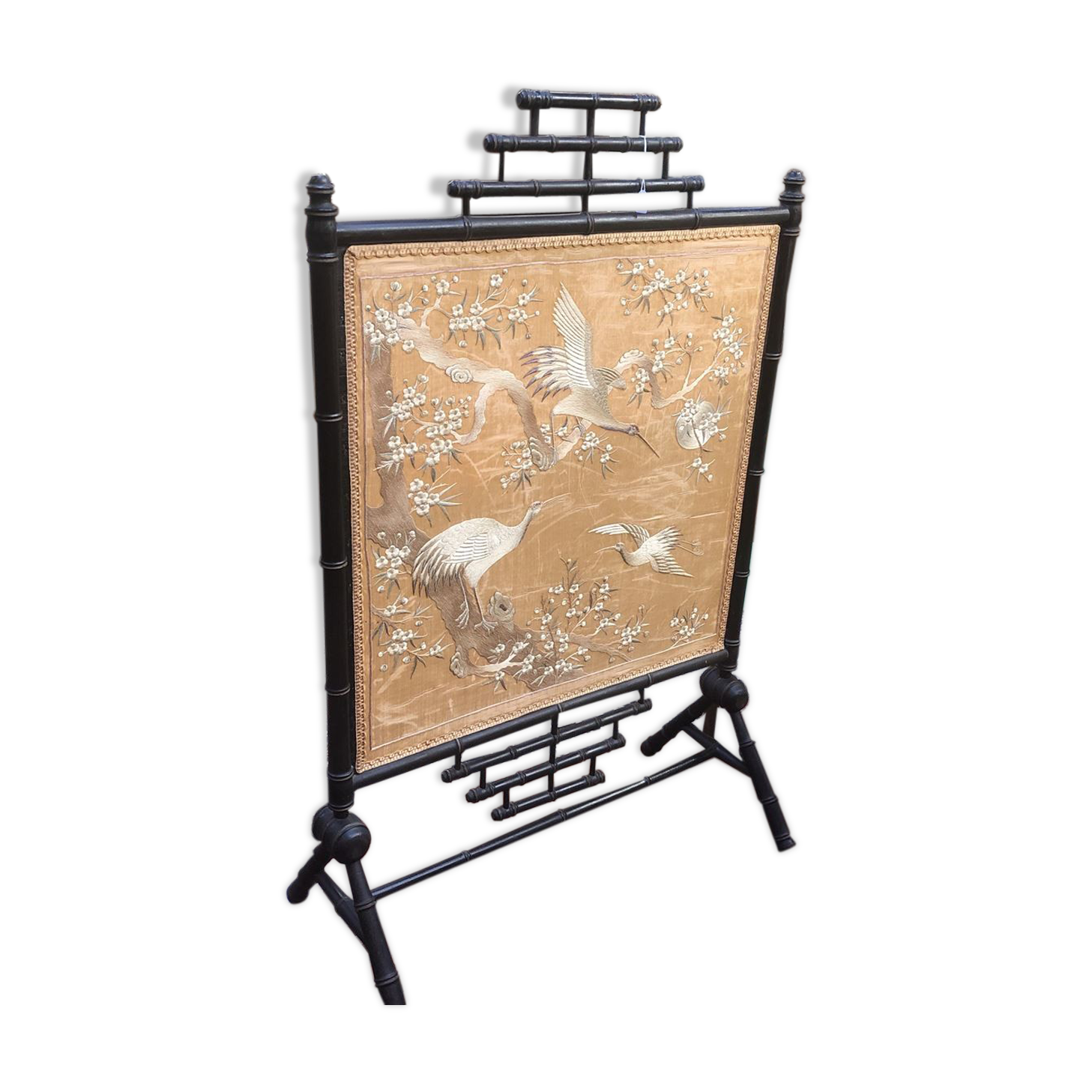 Napoleon III chimney screen - late 19th century