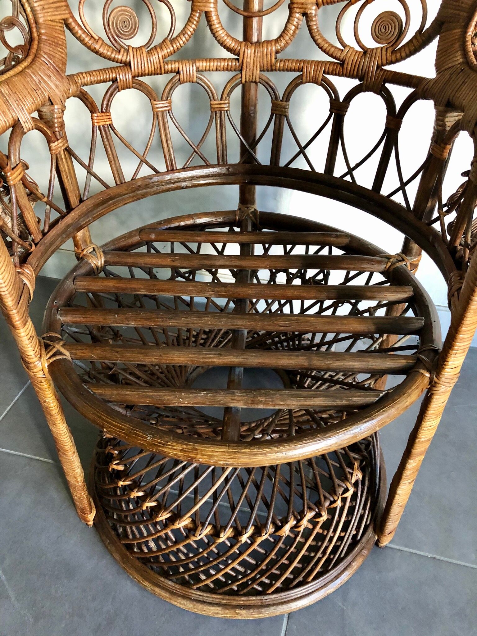 Emmanuelle rattan chair