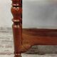 Antique dressing table/vanity unit in wood and marble