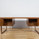 Model 70 desk in teak by Kai Kristiansen for Feldballes Møbelfabrik, Denmark, 1960s
