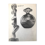 Drawing African Sculptures