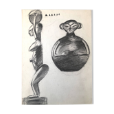 Drawing African Sculptures
