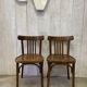 Paire de chaises bistrot