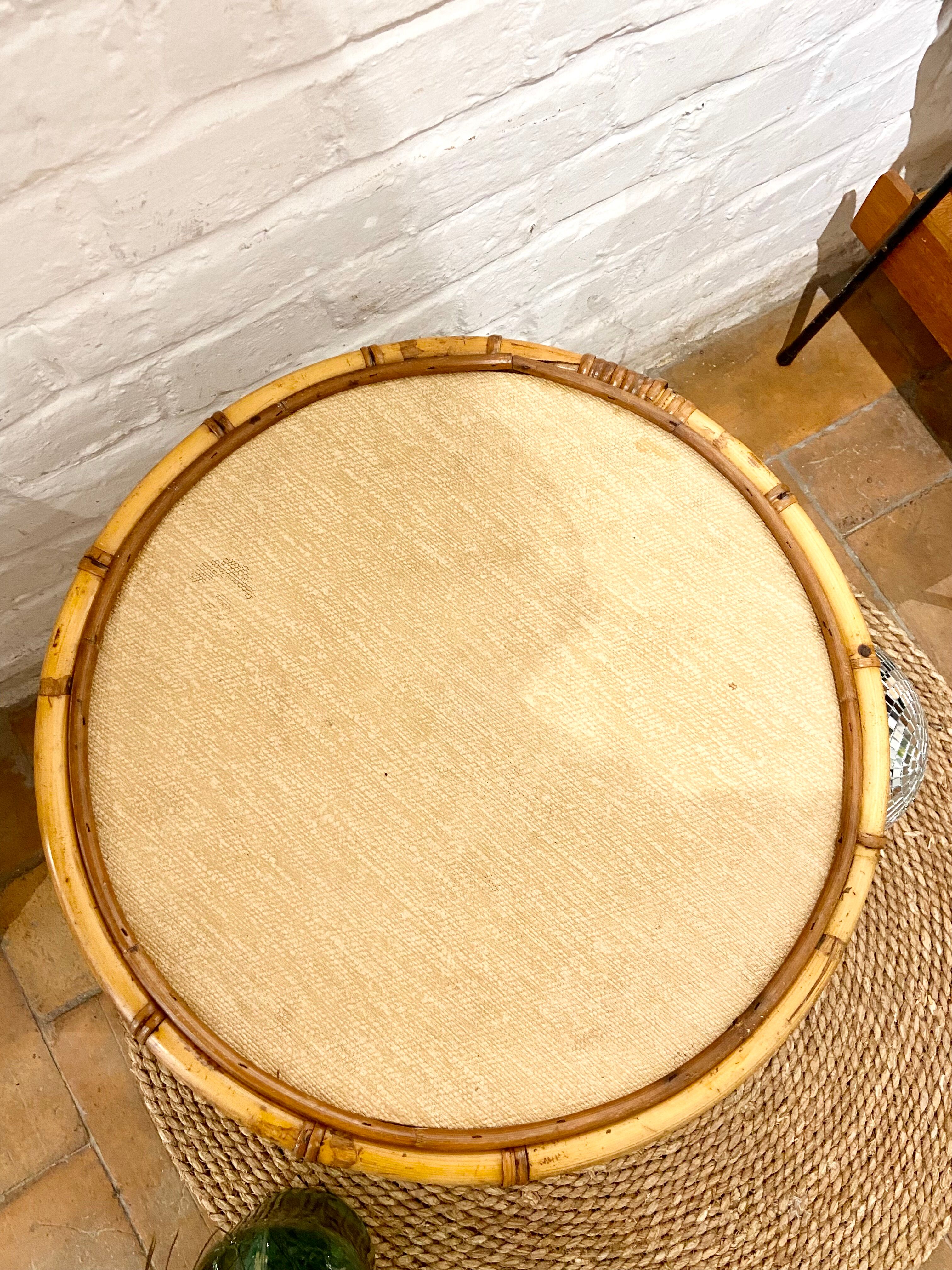 Rattan table