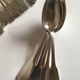 Set Christofle knives forks Cluny spoons in silver metal