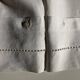 Pair of reserve linen thread pillowcases embroidered with river days without monogram